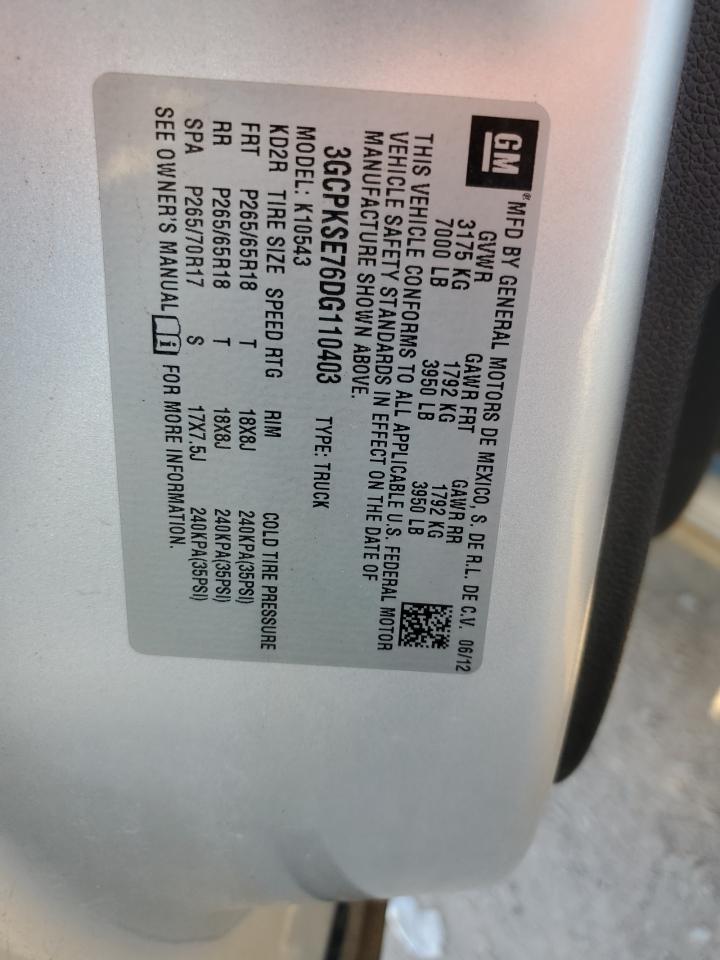 2013 CHEVROLET SILVERADO K1500 LT photo 34