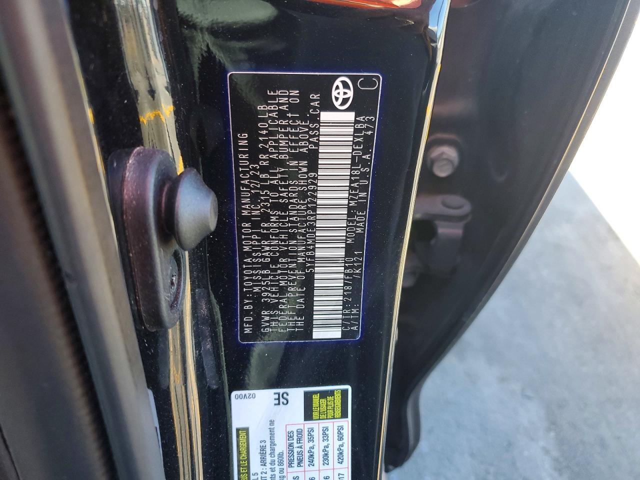 2024 TOYOTA COROLLA LE photo 23