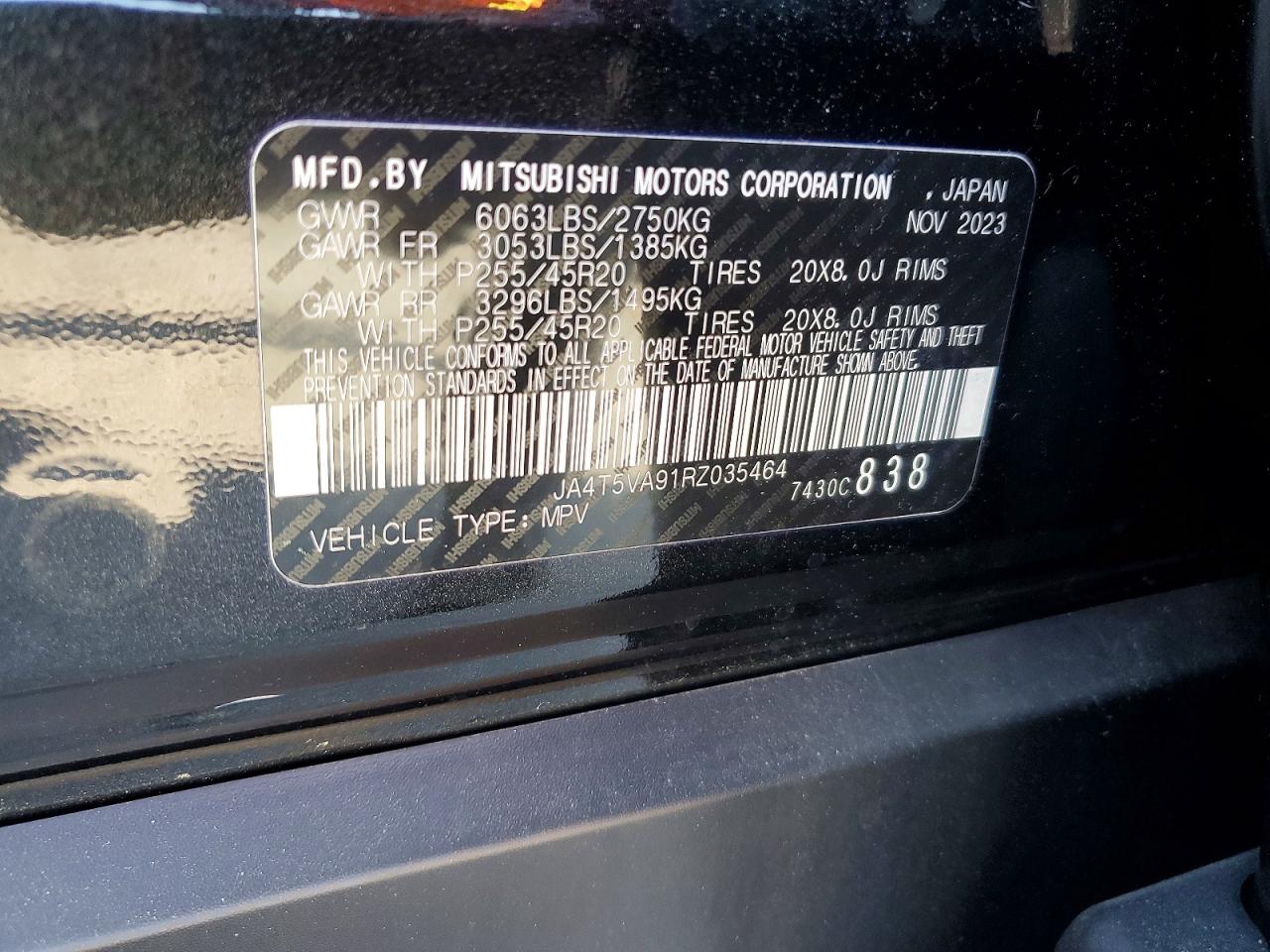 2024 MITSUBISHI OUTLANDER SE photo 14