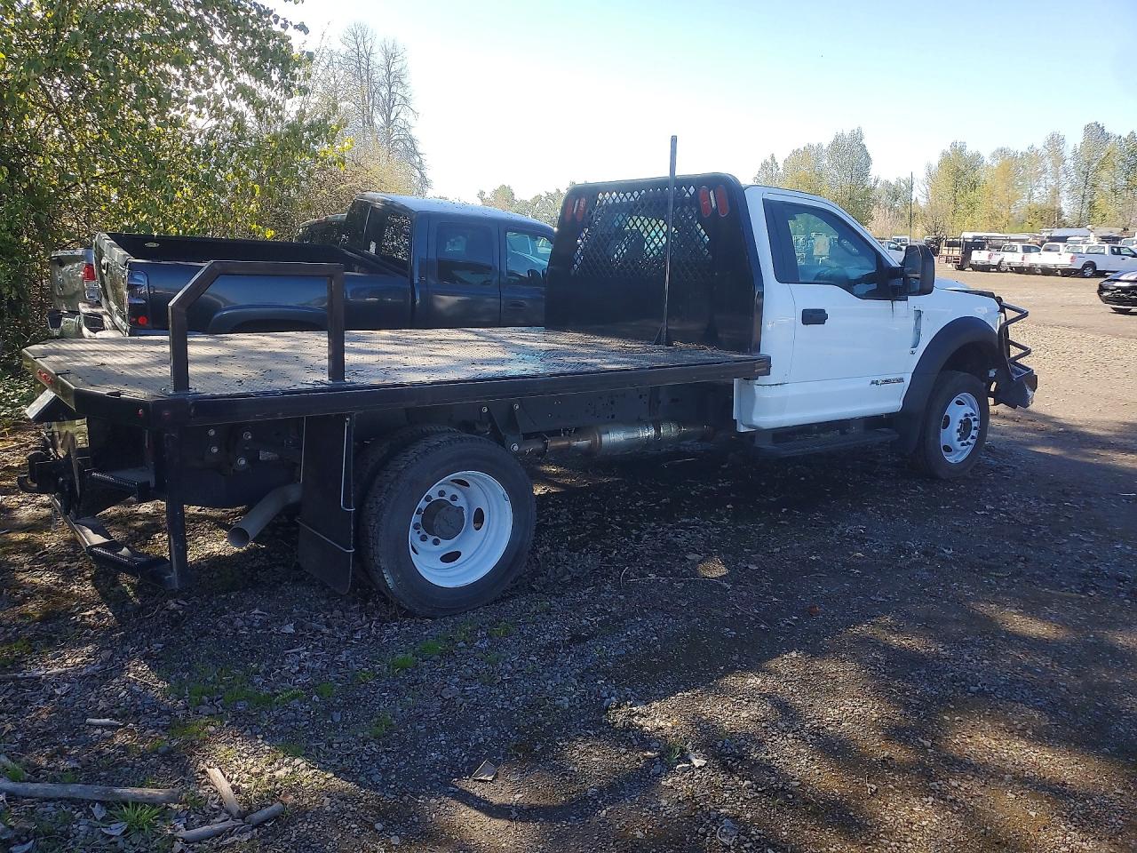 2022 FORD F550 SUPER DUTY FLATBED TRUCK photo 5