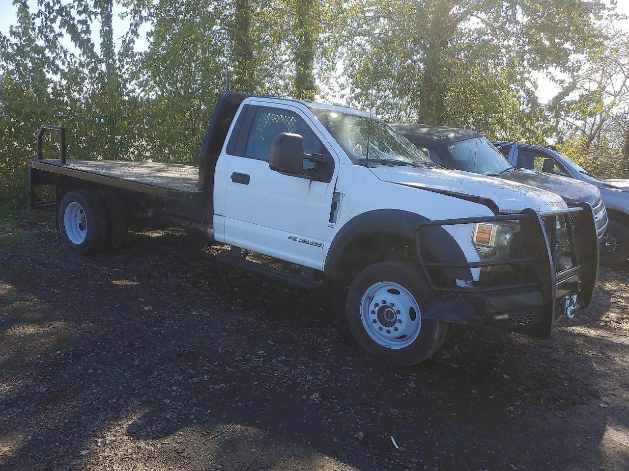 2022 FORD F550 SUPER DUTY FLATBED TRUCK photo 7
