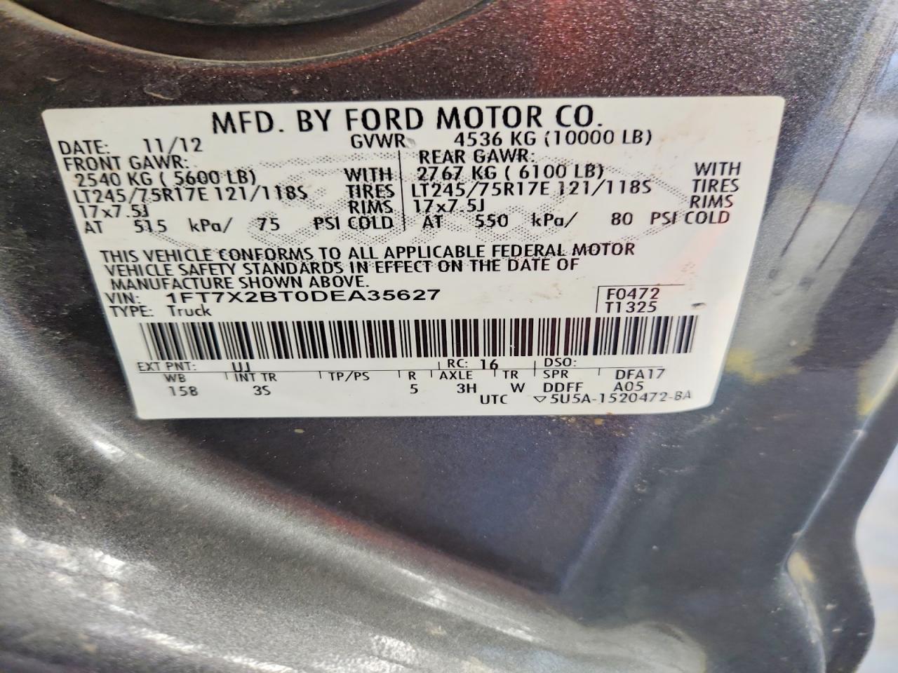 2013 FORD F250 SUPER DUTY photo 34