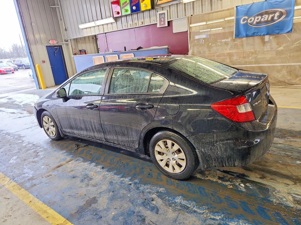 2012 HONDA CIVIC LX photo 2