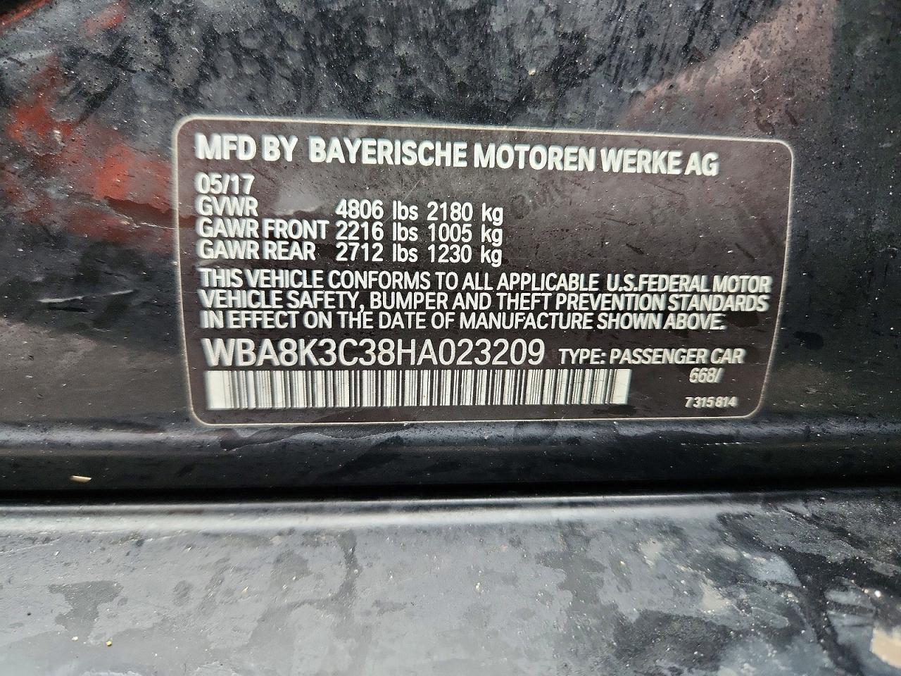 2017 BMW 330 XI photo 23