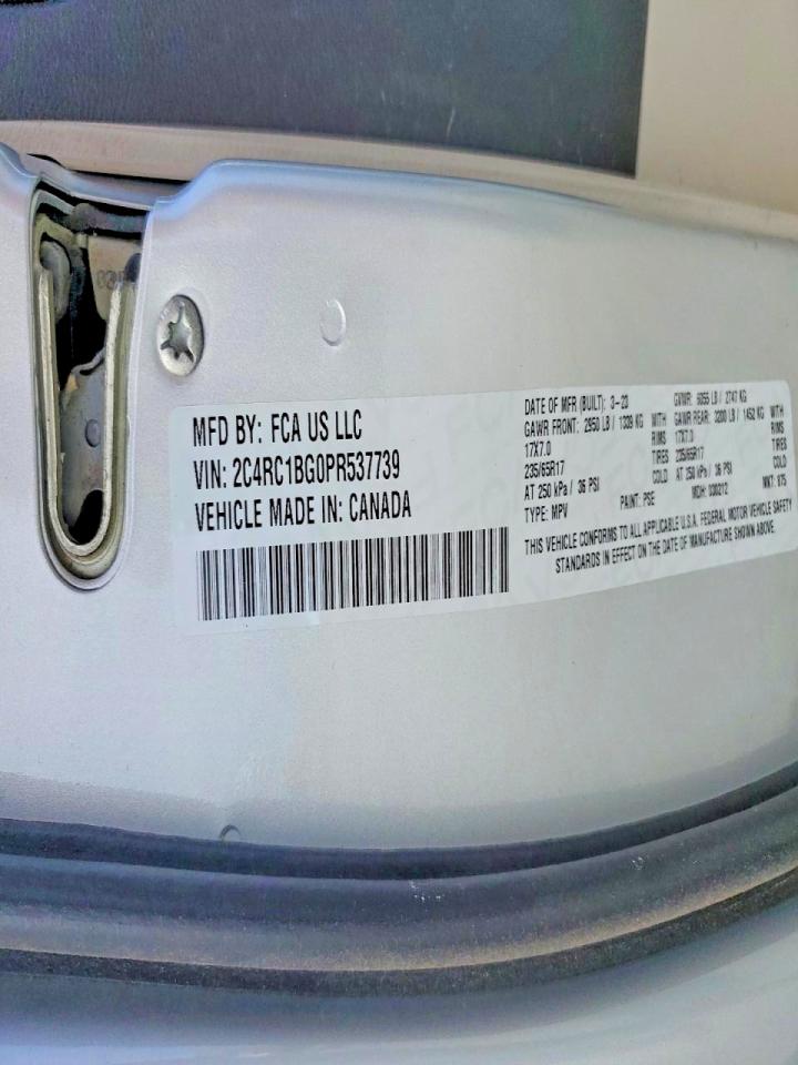 2023 CHRYSLER PACIFICA TOURING L photo 14