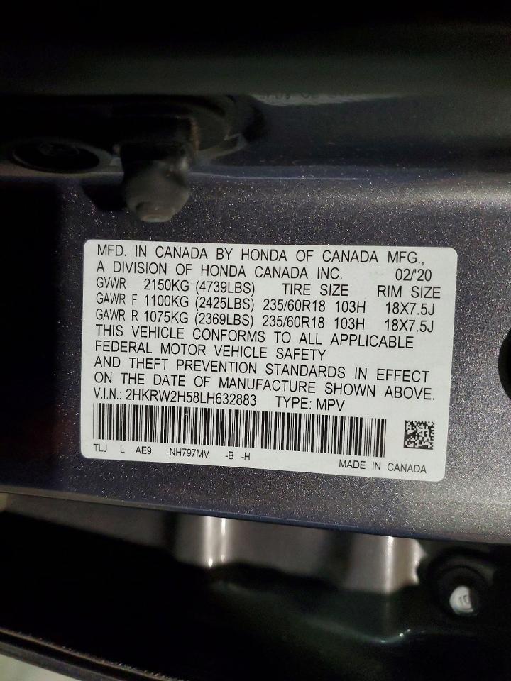 2020 HONDA CR-V EX photo 13