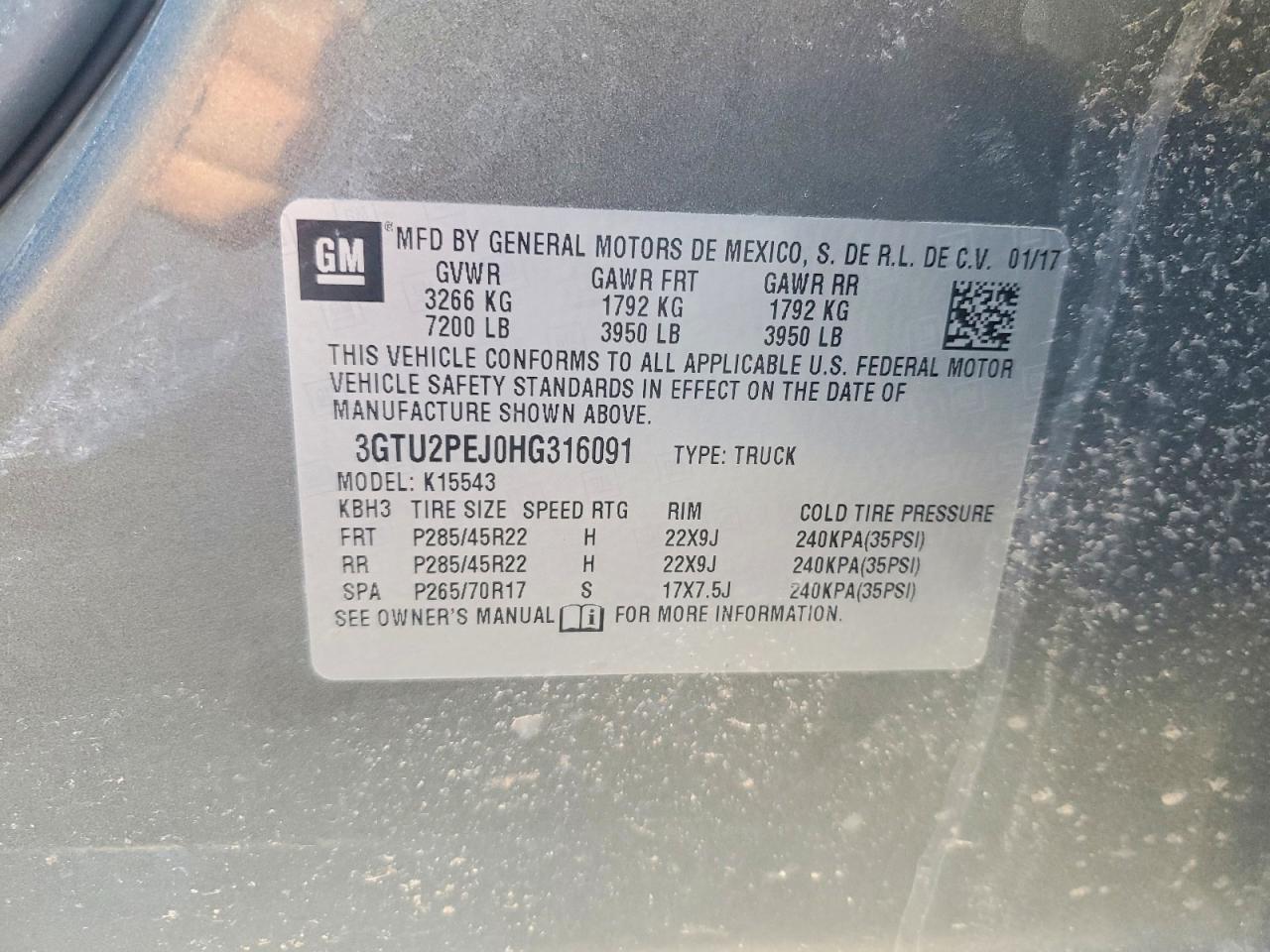 2017 GMC SIERRA K1500 DENALI photo 23
