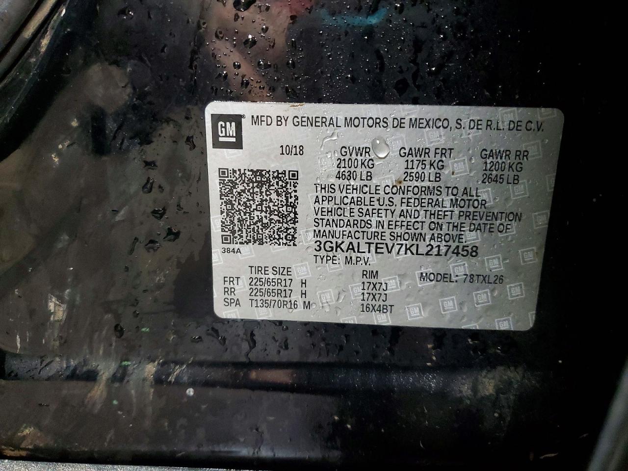2019 GMC TERRAIN SLE photo 13