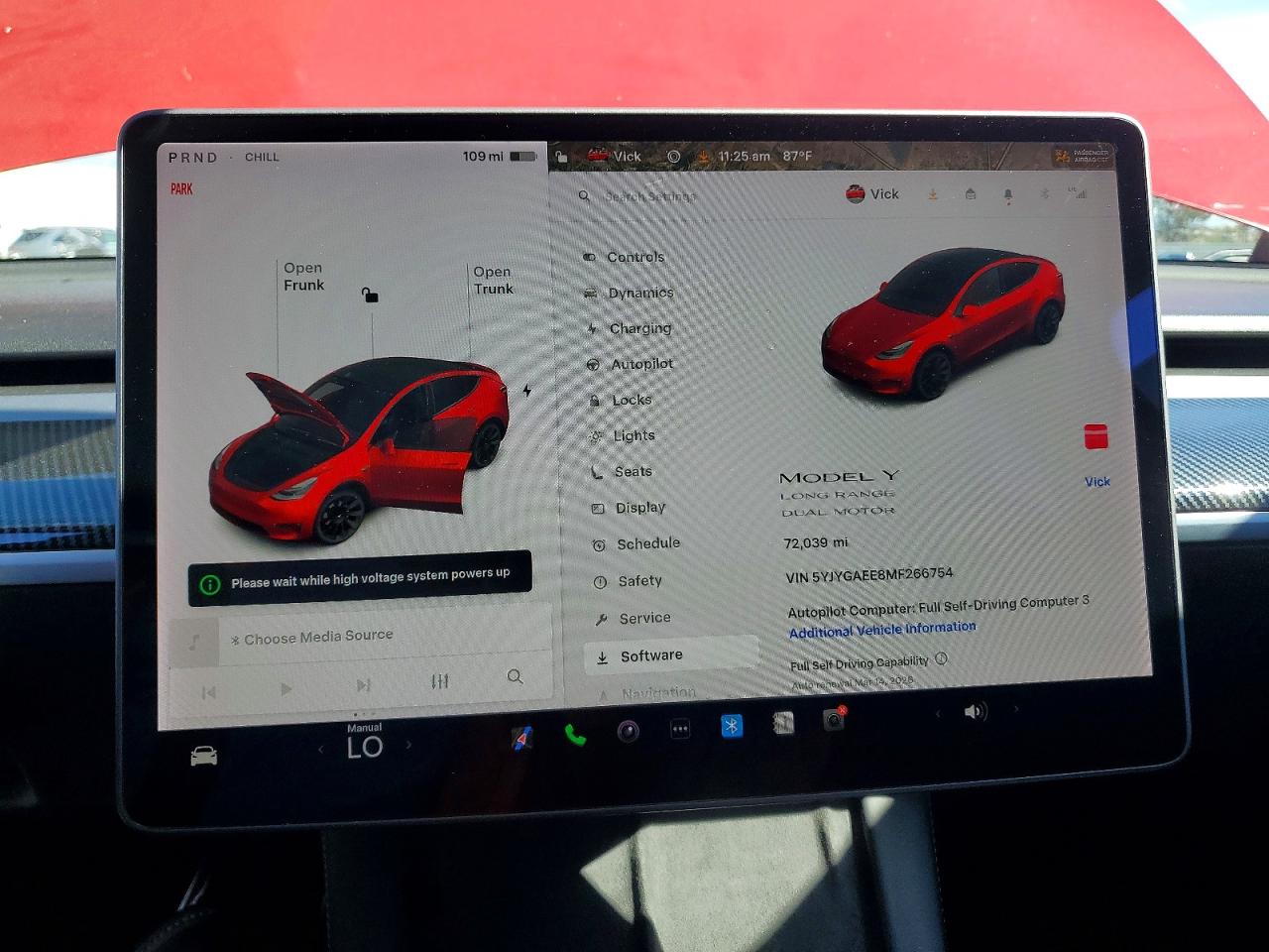 2021 TESLA MODEL Y photo 9