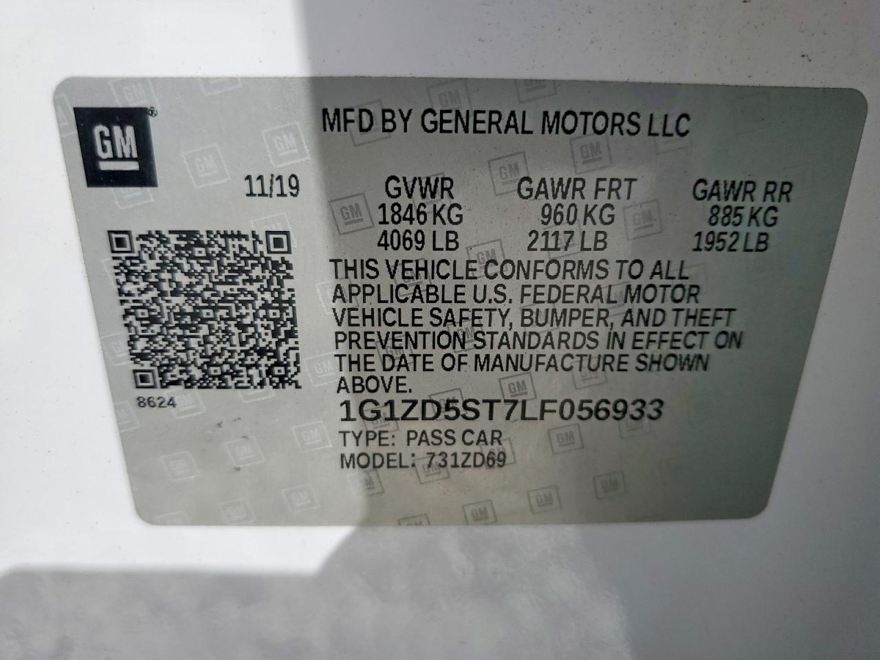 2020 CHEVROLET MALIBU LT photo 23