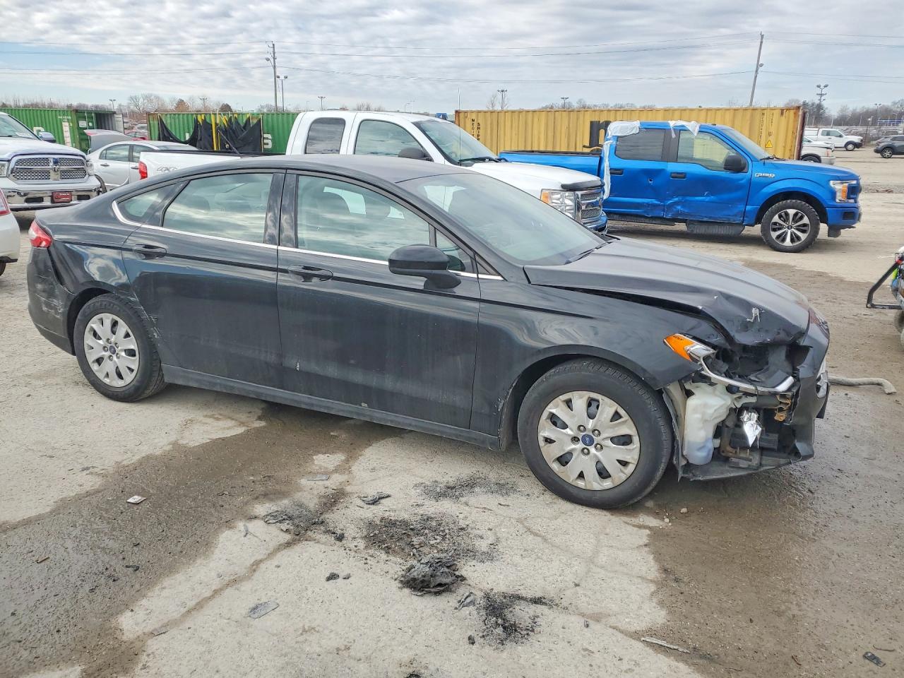 2014 FORD FUSION S photo 4