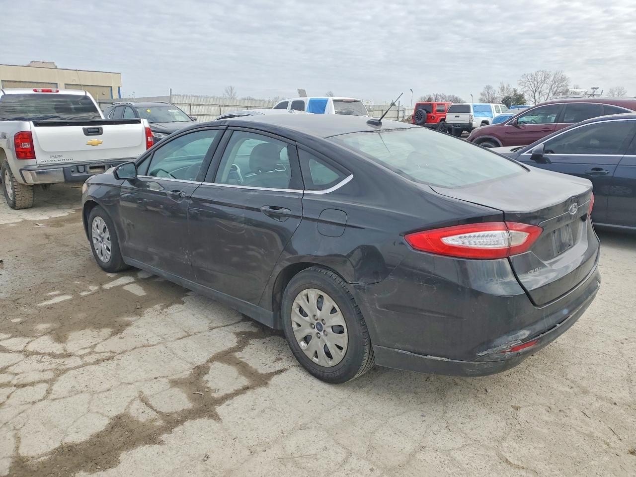 2014 FORD FUSION S photo 2