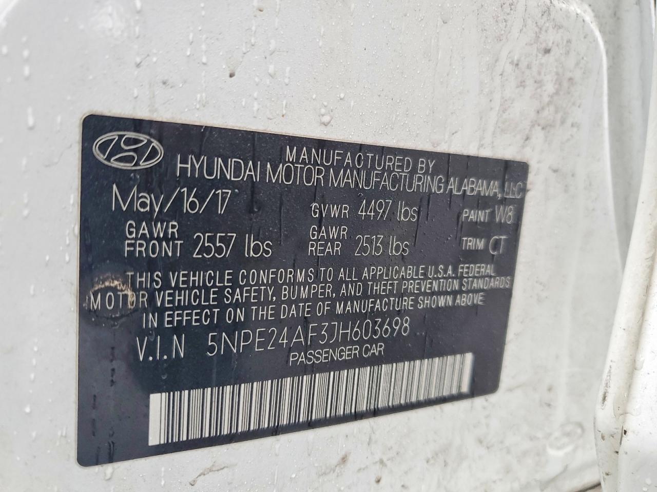 2018 HYUNDAI SONATA SE photo 37