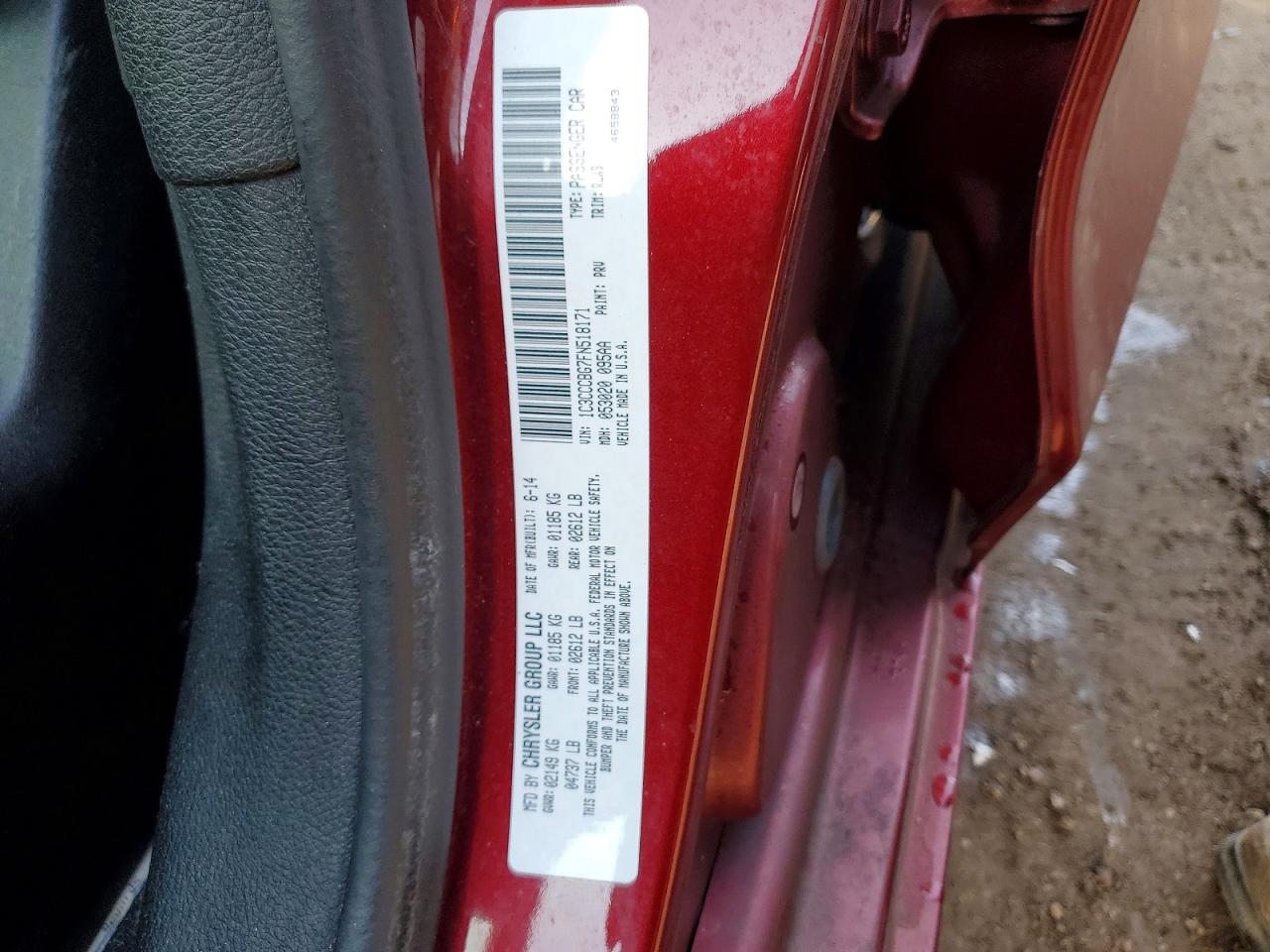 2015 CHRYSLER 200 S photo 23