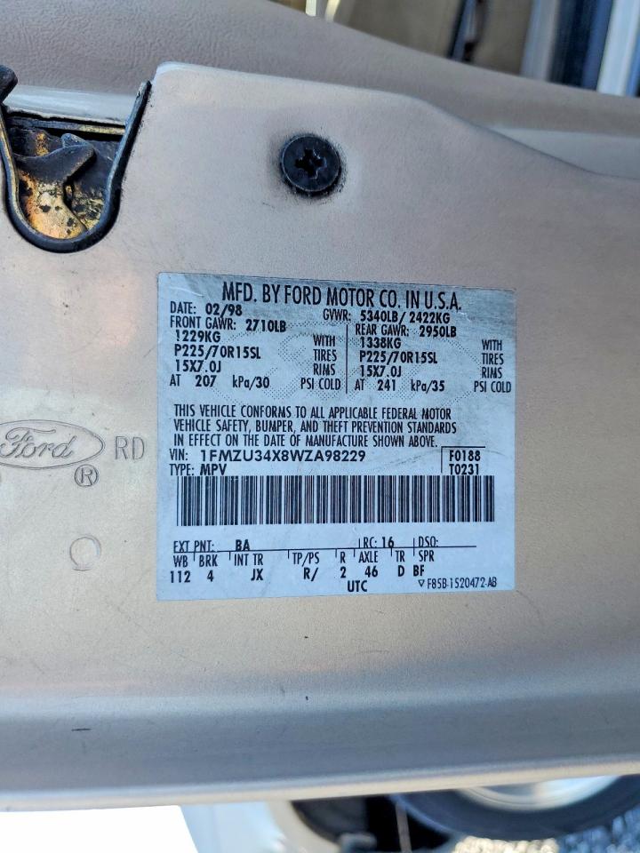 1998 FORD EXPLORER photo 25