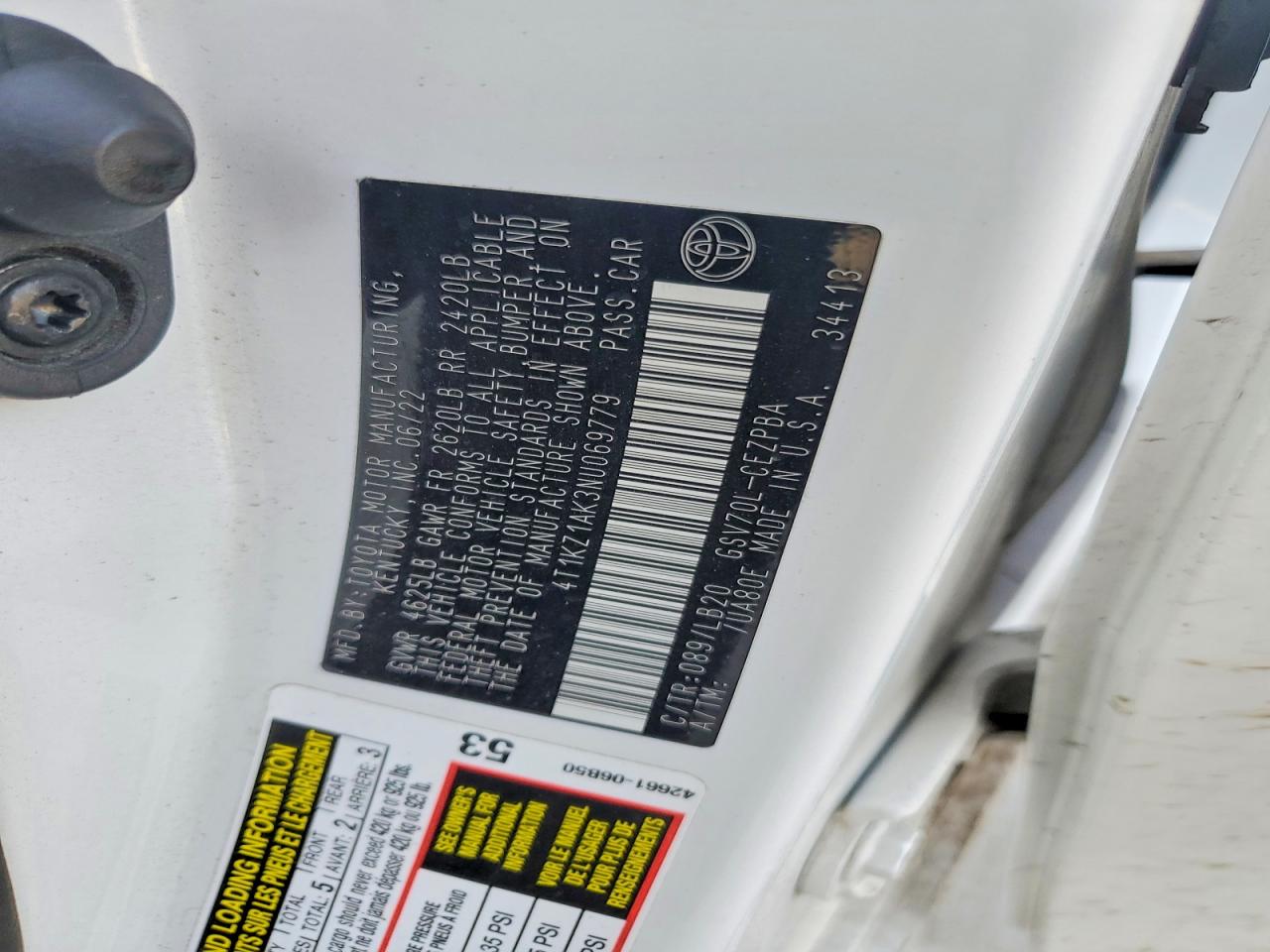 2022 TOYOTA CAMRY XSE V6 photo 25