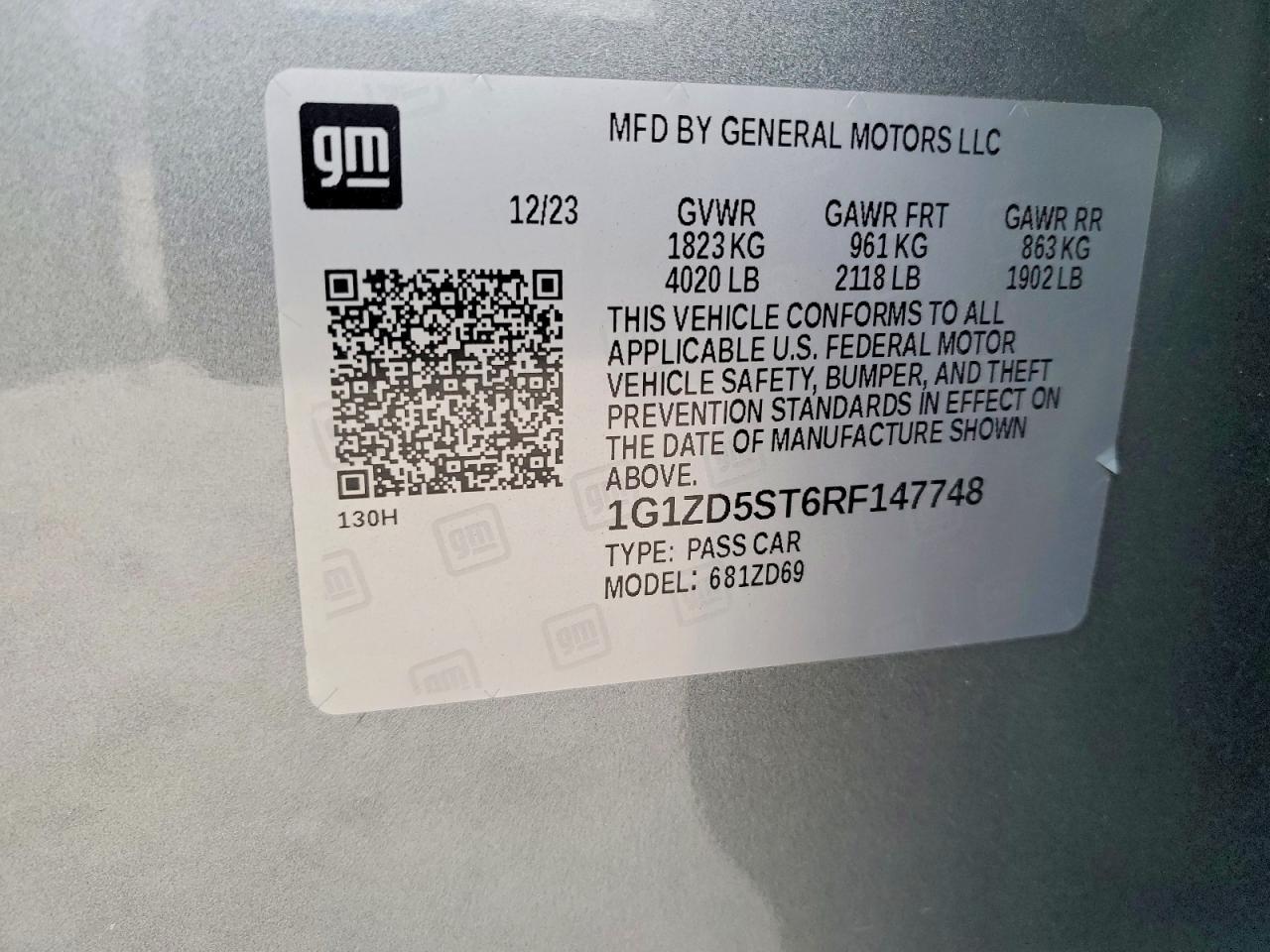 2024 CHEVROLET MALIBU LT photo 34