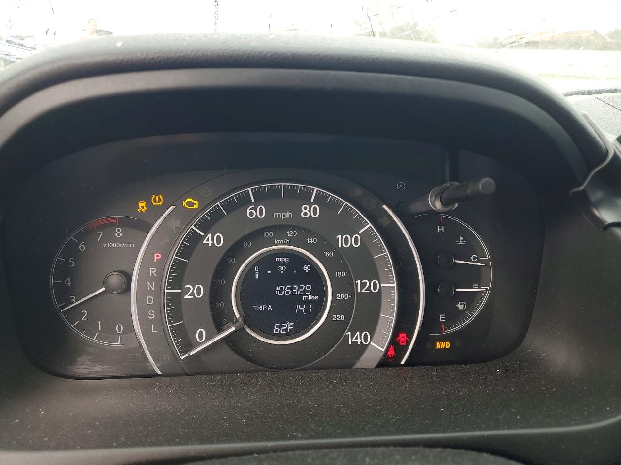 2015 HONDA CR-V EXL photo 9