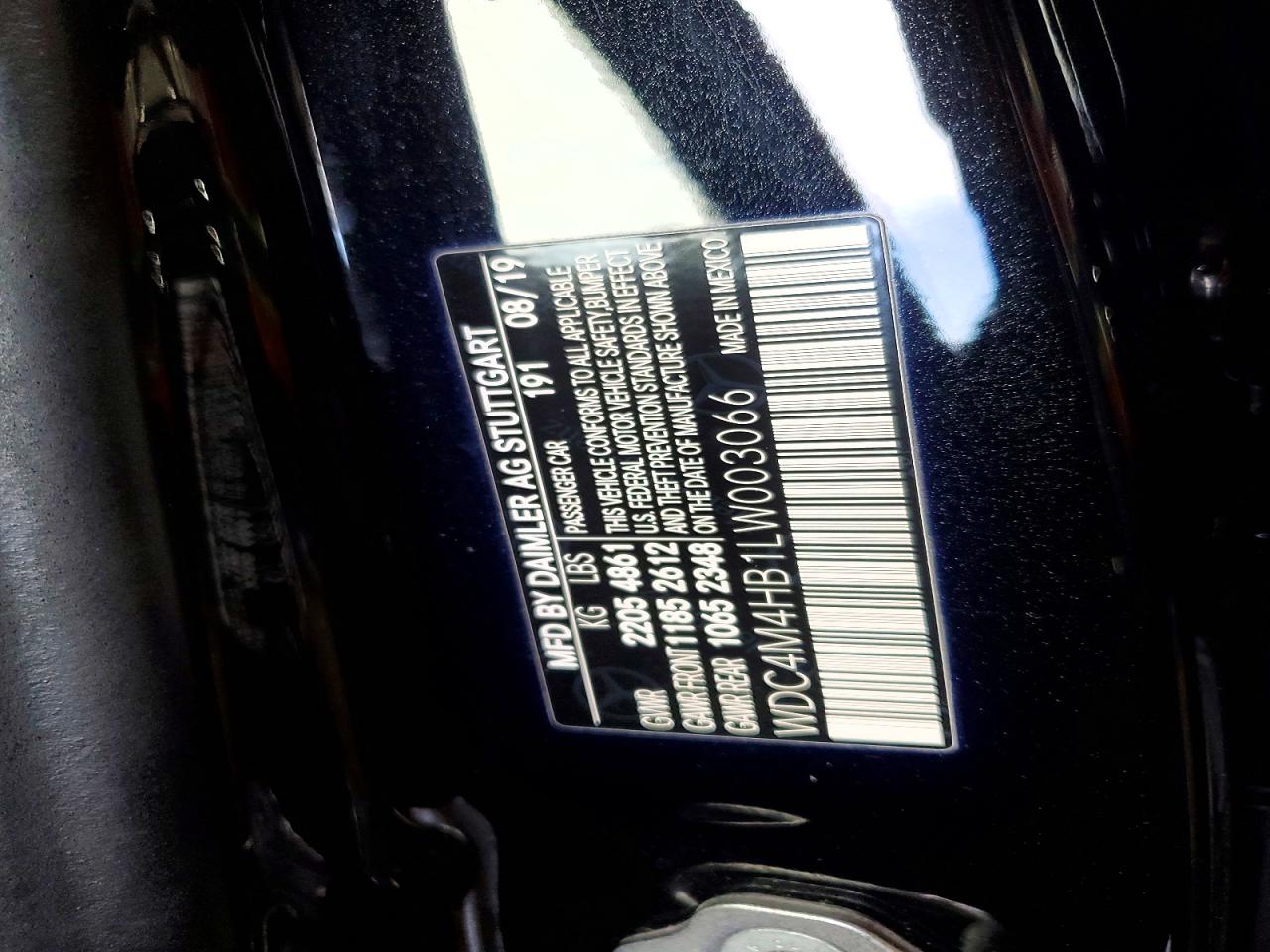 2020 MERCEDES-BENZ GLB 250 4MATIC photo 13