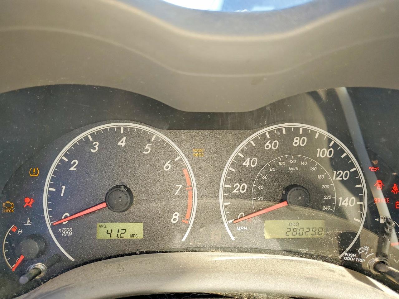 2009 TOYOTA COROLLA BASE photo 9