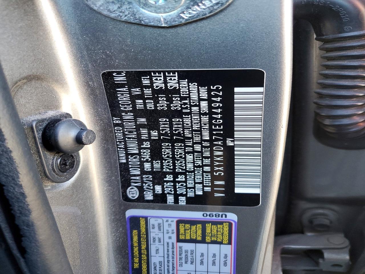 2014 KIA SORENTO SX LIMITED photo 34