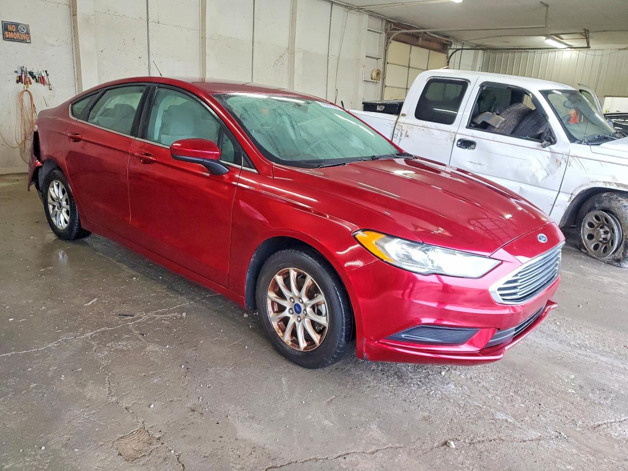 2017 FORD FUSION S photo 7
