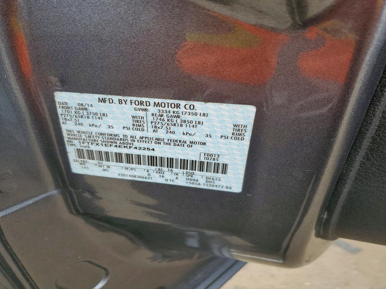 2014 FORD F150 photo 23