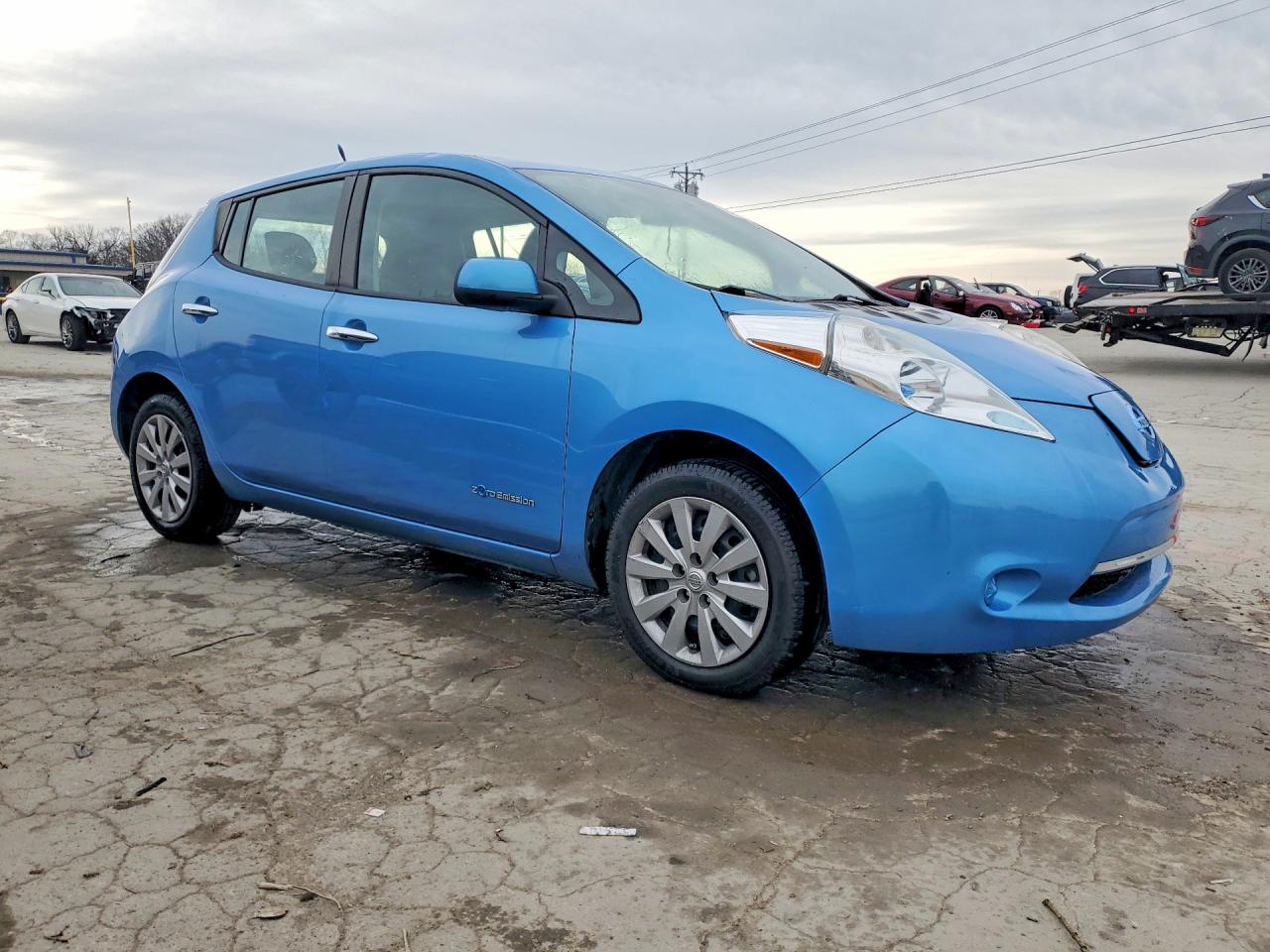2014 NISSAN LEAF S photo 7