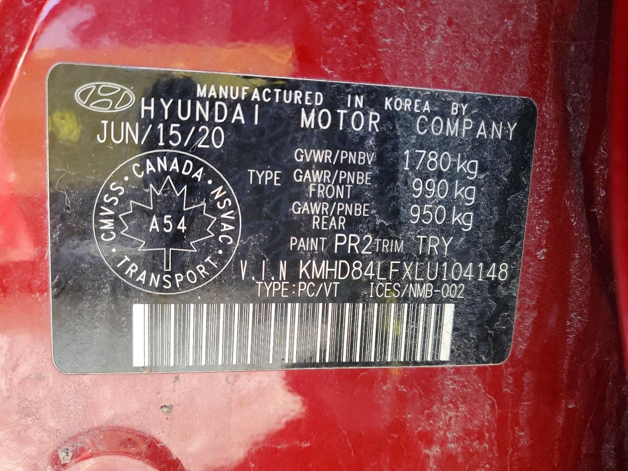 2020 HYUNDAI ELANTRA SEL photo 13