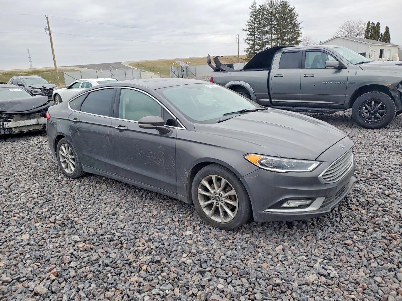 2017 FORD FUSION SE photo 10