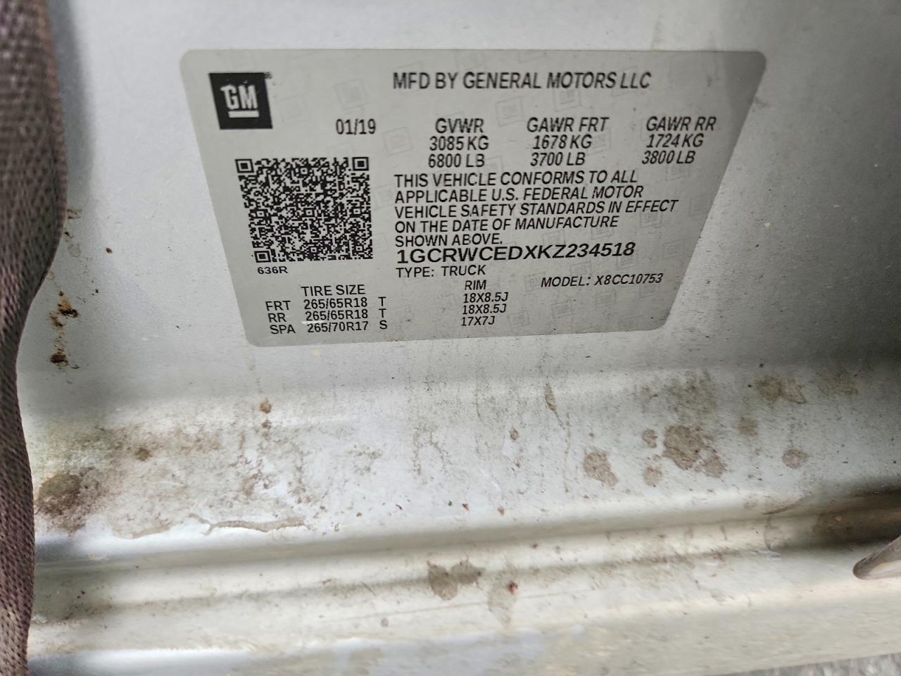 2019 CHEVROLET SILVERADO C1500 LT photo 23