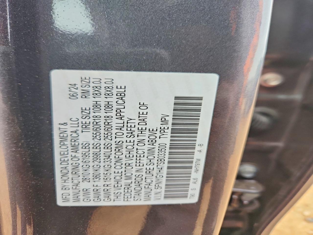 2025 HONDA PILOT EXL photo 37