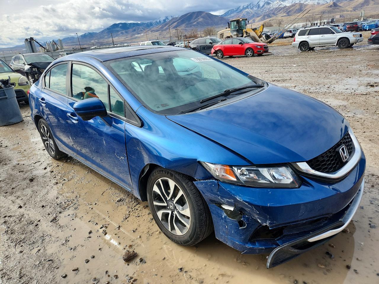 2015 HONDA CIVIC EX photo 4