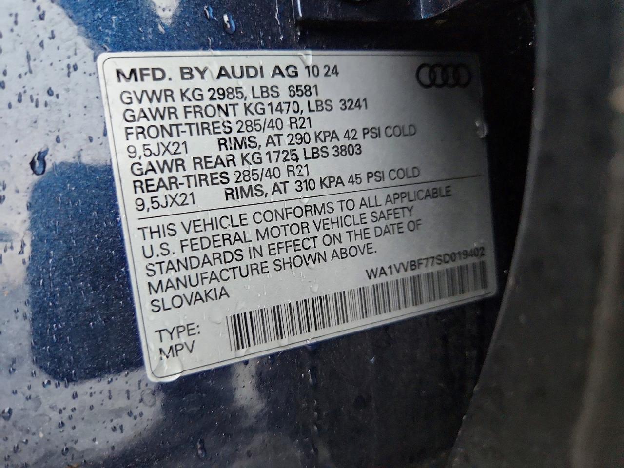 2025 AUDI Q7 PRESTIGE photo 13