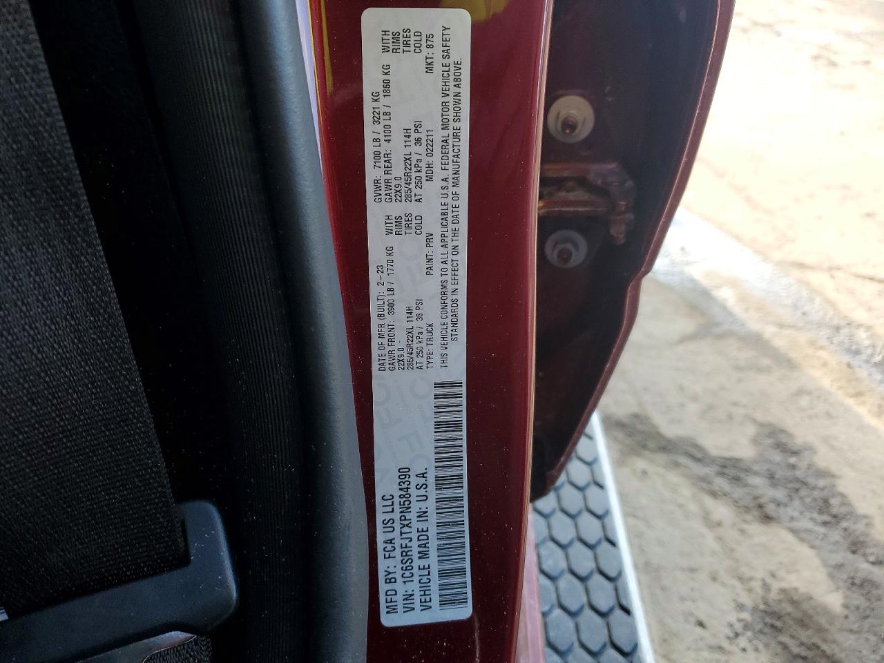 2023 RAM 1500 LARAMIE photo 23