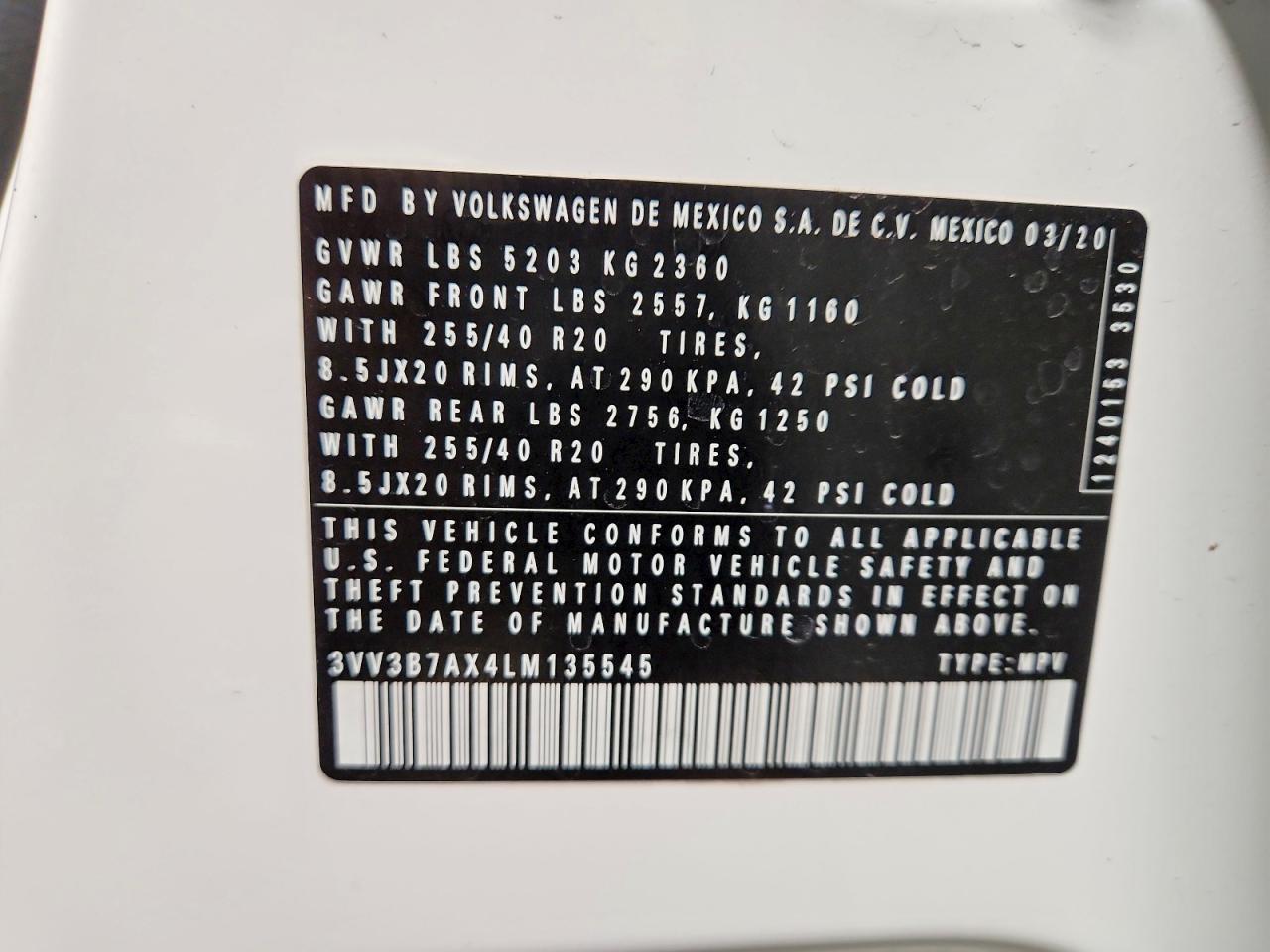2020 VOLKSWAGEN TIGUAN SE photo 25