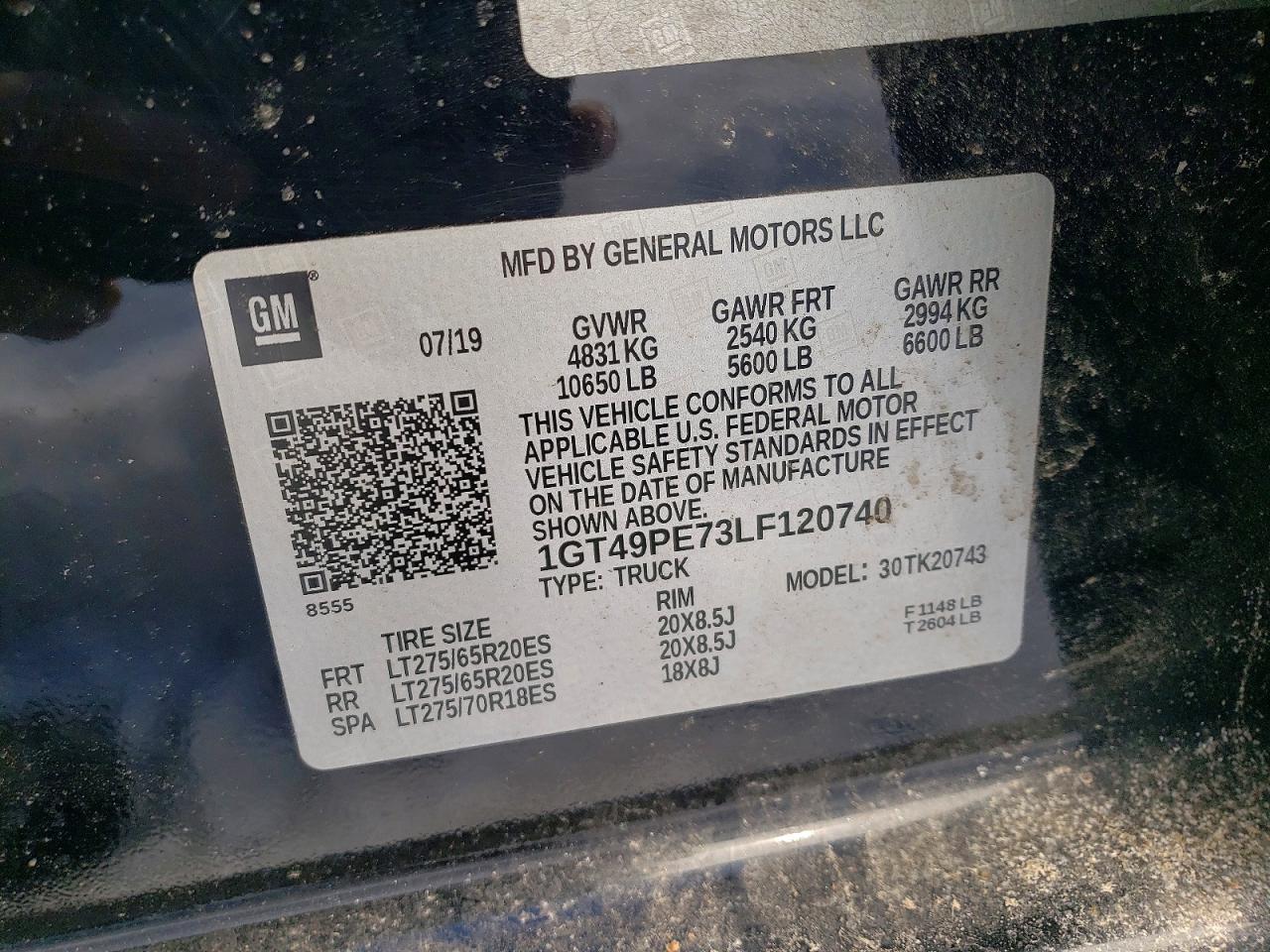 2020 GMC SIERRA K2500 AT4 photo 13