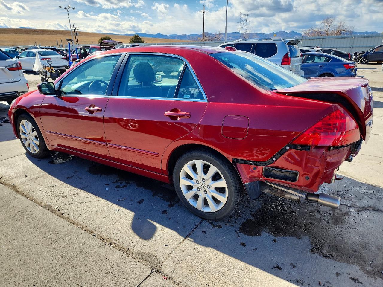 2007 HONDA ACCORD EX photo 2