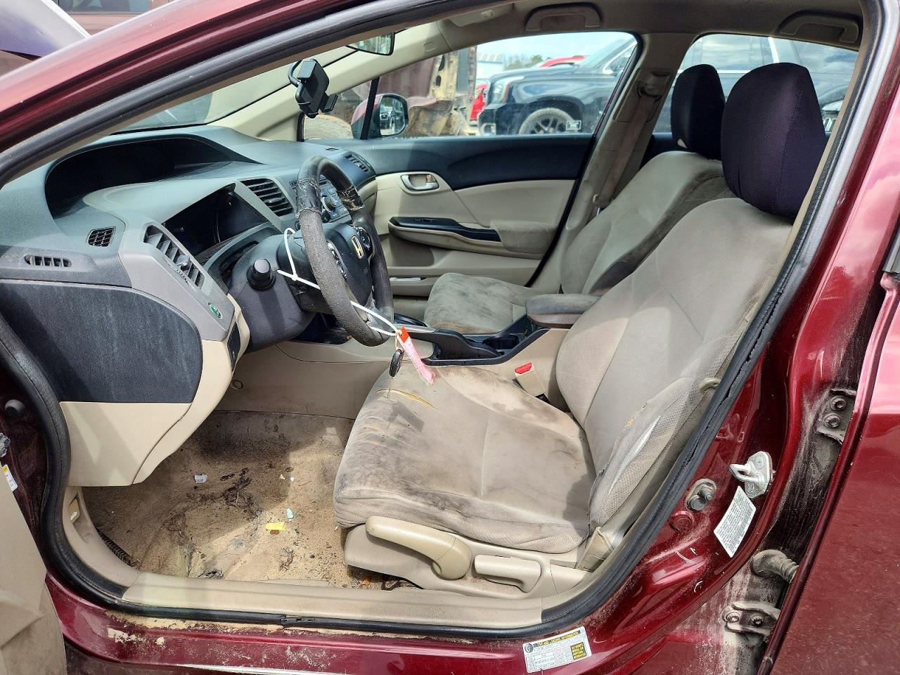 2012 HONDA CIVIC LX photo 7