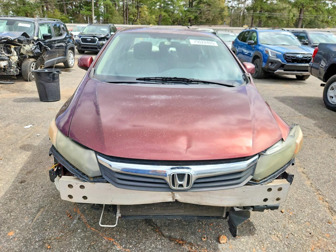 2012 HONDA CIVIC LX photo 5