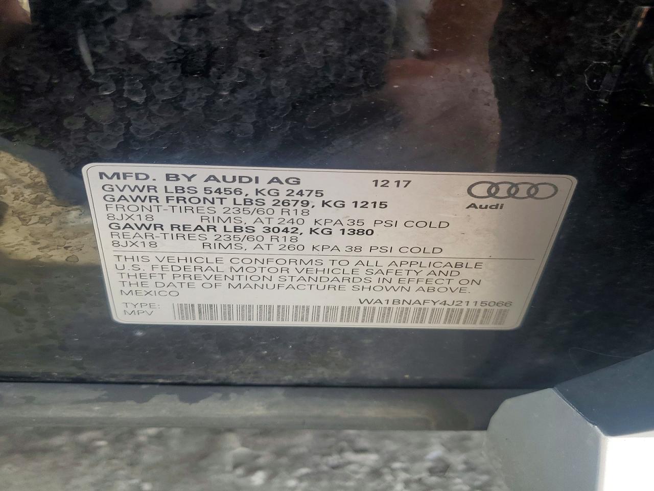 2018 AUDI Q5 PREMIUM PLUS photo 27