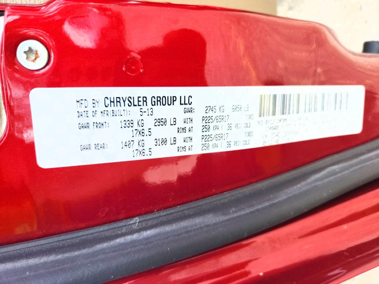 2013 CHRYSLER TOWN & COUNTRY TOURING L photo 14