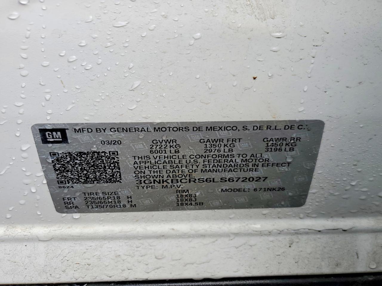 2020 CHEVROLET BLAZER 2LT photo 12