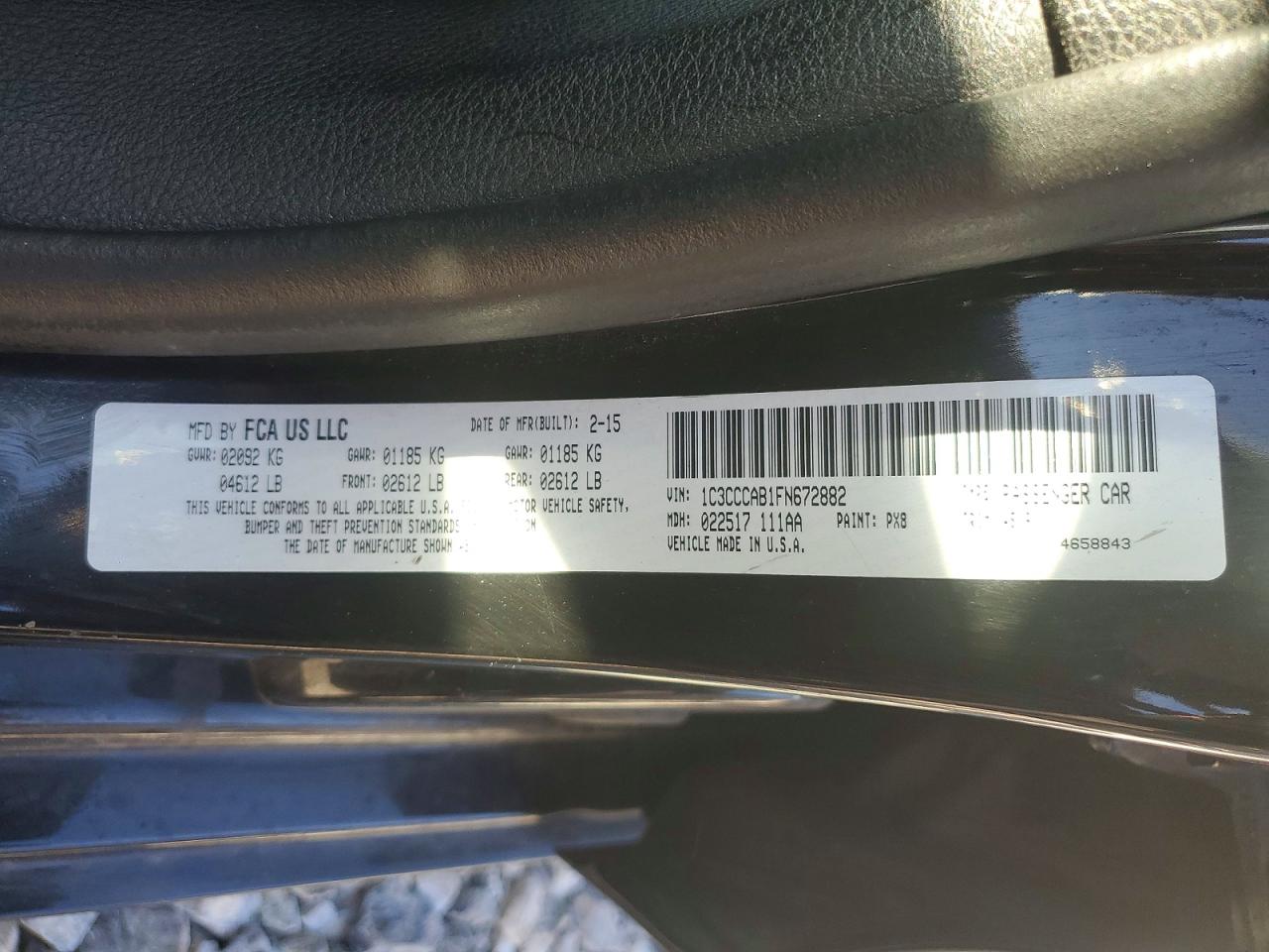 2015 CHRYSLER 200 LIMITED photo 23