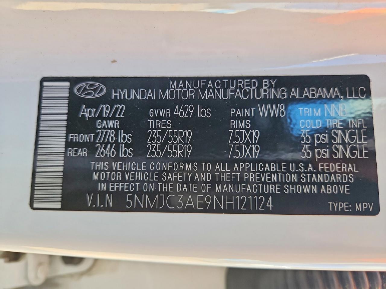 2022 HYUNDAI TUCSON SEL photo 37
