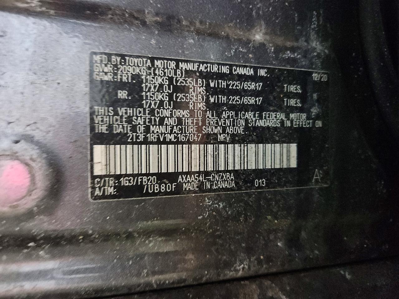 2021 TOYOTA RAV4 LE photo 40
