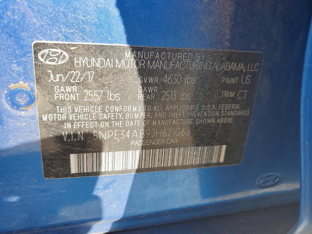 2018 HYUNDAI SONATA LIMITED 2.0T photo 12
