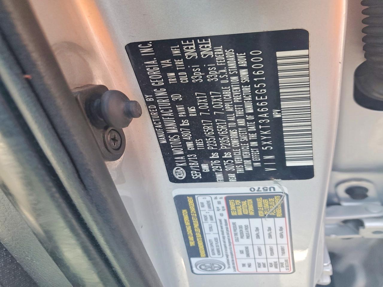 2014 KIA SORENTO LX photo 37