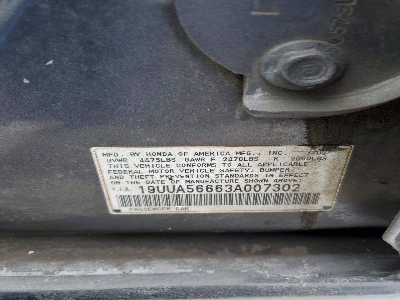 2003 ACURA 3.2TL photo 23