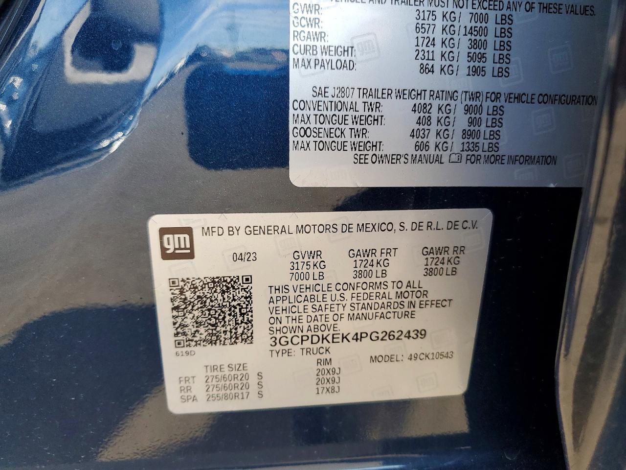 2023 CHEVROLET SILVERADO K1500 LT-L photo 12